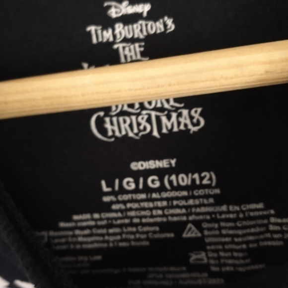Nightmare Before Christmas T Shirt Size Large Halloween T Shirt - Picture 3 of 5